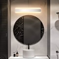 Miniatyrbillede 2 af 5: Badeværelsesspejl væglampe varm hvid LED moderne indendørs badeværelse