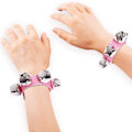 Miniatyrbillede 1 af 5: Håndleds-Klokker, 2 stk. Flerfarvede Håndleds-Armbånd Jingle Bells