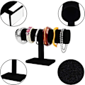 Miniatyrbild 3 av 5: 2 stycken (Svart) Sammets T-formad Armband Smyckesdisplay Stativ