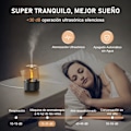 Miniatyrbild 3 av 5: Aromaterapi Diffusorer, 120ml Eteriska Oljediffusorer, Luftfuktare med Ljus