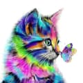 5D DIY Full Diamond Katt 40x40cm, Strassdiamantmålning Kit