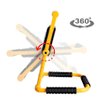 Miniatyrbilde 2 av 4: COB arbeidslys med innebygd batteri, USB-ladbart, 360° sammenleggbart