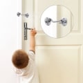 Miniatyrbillede 4 af 5: Port Latch 4 stk., Dørgrebskrog, 4 tommer Rustfrit Stål