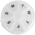 Pikkukuva 1 / 4: Viikoittainen Pill Organizer - Pakkaus 2 - Suuri Pyöreä Matkustus
