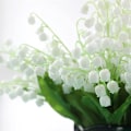 Miniatyrbild 5 av 5: 12 stjälkar liljekonvalj Konstgjorda Blommor, Liljekonvalj Plastblomma, Brudbukett för Utomhusbröllop