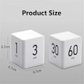 Miniatyrbillede 2 af 5: 1 Køkken Timer Terning Multifunktionel Timer Minutstyring