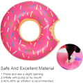 Miniatyrbild 3 av 5: Donuts Badring, Simring Sommar Badleksak Vattenleksak Badring Uppblåsbar Badring Uppblåsbar Pool Badring för Pool