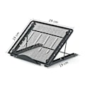 Miniatyrbillede 2 af 5: Ventileret justerbar tabletstand, stand til belysning af tablets