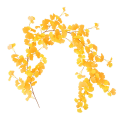 Miniatyrbillede 3 af 4: Simuleret Ginkgo blad dekoration blade falske blade plastik
