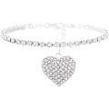 Pikkukuva 1 / 5: 1 kpl (Hopea) Bohemian Rhinestone Anklet Hopea Kristalli Jalka Ketju