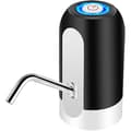 1 st svart automatisk vattenpump för flaskor - USB-laddare, stål,