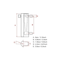 Miniatyrbilde 5 av 5: 30 stk elastiske spennere med kroker, 16 cm elastisk strikk