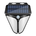 Miniatyrbillede 4 af 5: Solcelled blinkende advarselslys, udendørs 2 stk. med 90DB alarm