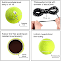 Miniatyrbillede 2 af 5: Tennis med reb til individuel træning med høj elasticitet og