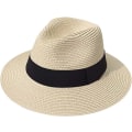 Miniatyrbillede 1 af 4: Dame og Herre Halmhat Panama Hat Sommer Bredbremmet Solhat Anti-UV