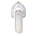 Pikkukuva 1 / 5: 1 x mini valkoinen langaton matkakinni, 360 asteen silitysrauta, USB