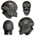 Pikkukuva 1 / 5: 1 Pakkaus Aliens Vs Predator -naamio, Alien vs. Predator -elokuvan naamio