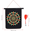 Miniatyrbilde 2 av 5: Magnetisk Darttavle for Barn, Dobbeltsidig 12-Tommers Tykk Reversibel Darttavle, Leveres med 4 Dart