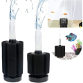 Miniatyrbilde 1 av 5: 2 stk Akvarium Betta Filter, Svamp Biokjemisk Filter