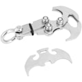 Pikkukuva 3 / 5: 1 kpl (Hopea, 47 * 70 mm) Kiipeilypainon Grappling Hook Taitettava