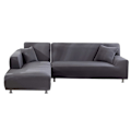 Miniatyrbillede 1 af 5: Sektionssofabetræk, L-formet sofaovertræk 1 stk. elastisk stræk