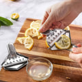 Miniatyrbilde 2 av 5: 2 stk. Sitronskviser i rustfritt stål - Håndpresse for juice