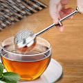 Miniatyrbillede 4 af 5: 4 stk. Rustfrit Stål Te-Infuser Te-Sigte Sukker Mel Sigte Pulveriseret Sukker Shaker Duster Filter Te Interval