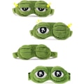 Miniatyrbilde 2 av 5: (Grønn, 3 stk) Øyemaske, Fluffy Ansikt Søvnig Ansikt Morsom Nyhet