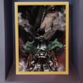 Miniatyrbillede 4 af 5: Attack on Titan LED-kunst (Eren Jaeger) - Dynamisk Eren Jaeger-udgave, USB-drevet, 3 lystilstande, lyser op med transformative udtryk