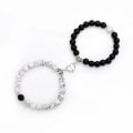 Miniatyrbilde 1 av 3: Bestevenn Armbånd for 2 Matchende Yin Yang Justerbare