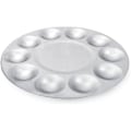 Miniatyrbilde 1 av 5: 2-delt aluminiums palett med 10 hull for akvarellmaling