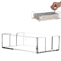 Miniatyrbilde 1 av 5: 1 stk Transparent akryl servietter, serviettboks, serviett