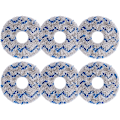 Miniatyrbilde 1 av 5: Ytre diameter 13,5 cm, indre diameter 3,5 cm, 6-pak blå