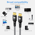 Pikkukuva 4 / 5: DisplayPort-kaapeli 2.1 3M