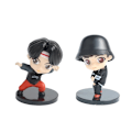 Miniatyrbild 8 av 8: 7 st/set BTS TinyTAN Mini Figur Bangtan Boys Grupper BTS Anime Figur Leksak TOP Grupp A.R.M.Y Present Idol Dock PVC Modell Prydnad Kpop Merchandise