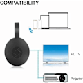 Miniatyrbilde 3 av 5: Castview TV, Streaming-enheter for TV, Cast View, Viewbliss TV Streaming-enhet, Casting-enhet for TV, 1080p Trådløs