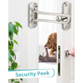 Miniatyrbild 4 av 5: 2-pack Dörrlås Hasp för Hem Säkerhet - Dörrskyddsstång
