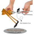 Miniatyrbillede 3 af 5: 2 stk. Rustfrit Stål Fiskerstang Holder 360° Justerbar Fiskeri