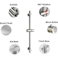 Miniatyrbillede 3 af 5: Rustfrit stål firkantet flange kugleleje bøsning lang lineær bevægelse kugleleje bøsning LMK10LUU(10mm)