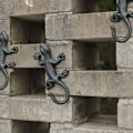 Miniatyrbild 4 av 5: 3 st väggkrokar, järnklädhängare, robust retrodesign väggkrok