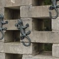 Miniatyrbilde 4 av 5: 3 stk veggkroker, jern kleskrok, robust retro design veggkrok