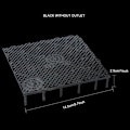 Miniatyrbillede 4 af 4: Bundfilterpanel til fiske akvarium, Bulkhead Bundfilterpanel
