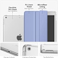 Miniatyrbild 3 av 5: Fodral för Nya iPad 9:e/8:e/7:e Gen (2021/2020/2019), Mjuk TPU Genomskinlig Frostad Bakre Skyddsskal Smalt Skal Skydd