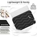 Miniatyrbillede 2 af 5: Puffy Laptop Sleeve 15 15.6 16 tommer til MacBook Air 15 tommer/Pro 16 tommer, Laptop Case Notebook Computer/Tablet Pouch