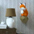 Pikkukuva 2 / 5: 1 kpl Origami-seinäkoriste DIY-seinäpaperi Trophy DIY Papercraft