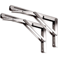 Miniatyrbilde 1 av 5: 250 mm Foldbar Brakett, Foldbar Konsoll i Rustfritt Stål