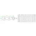 Miniatyrbillede 3 af 5: For Bambu X1/P1P/P1S Ekstruder Gear Formstål Ekstruderingshoved Gear 3D-printer