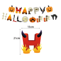 Miniatyrbillede 4 af 5: Halloween Flag Pulling Terror Party Dekoration Banner Spøgelse