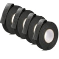 Miniatyrbillede 1 af 5: 19mm x 15m sort scotch tape 4 ruller, Sort Isolerende Klæbebånd