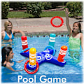 Miniatyrbillede 5 af 5: 1 Stykke Udendørs Pool Kastespil Multiplayer Pool Familie Pool